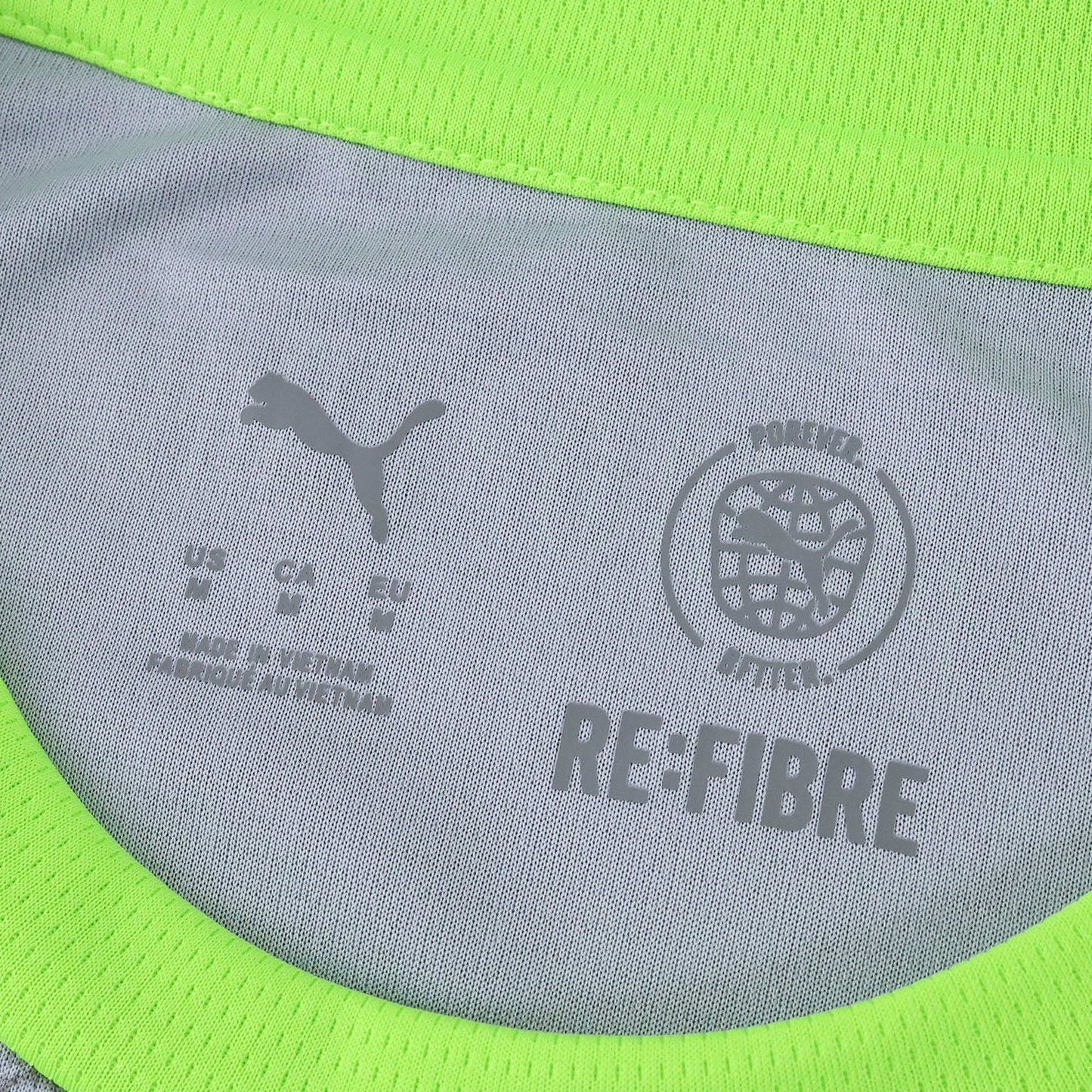 Manchester City 25/26 Away Jersey - inner neck label detail