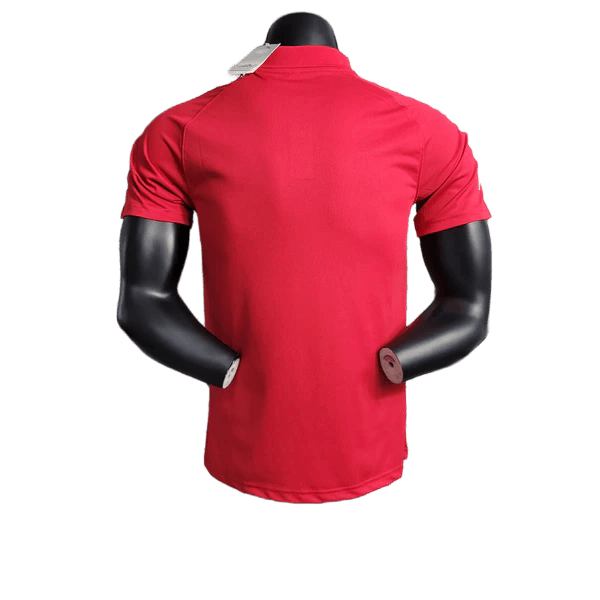 Camiseta Polo Sao Paulo 23/24 - Roja - Versión Fan