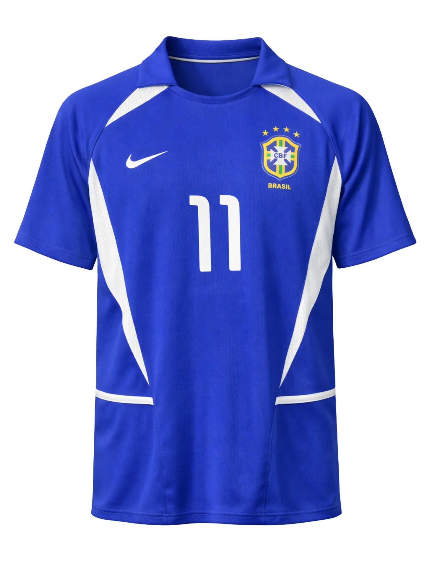 Brazil 2002 II Away Jersey Retro- Ronaldinho