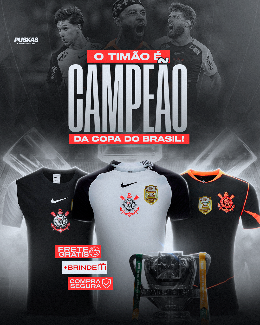 Corinthians 25/26 Local - Versión para aficionados