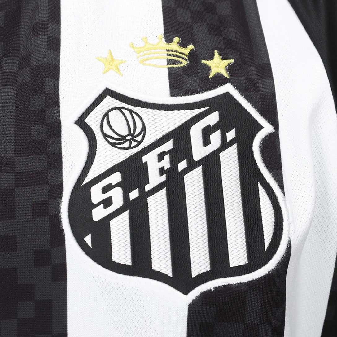 Camiseta local del Santos 24/25 I - Todos los patrocinadores - Versión para aficionados