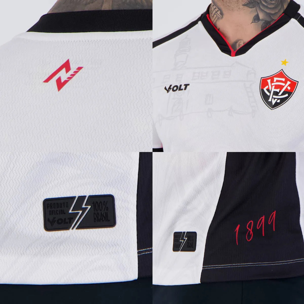 Vitória 24/25 Home Jersey - Fan Version