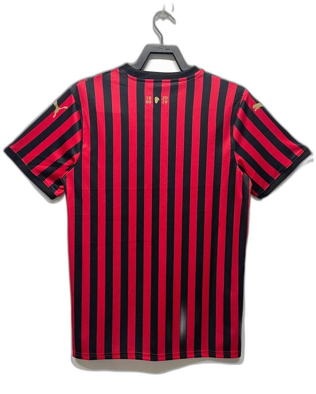 Camisa do AC Milan edição 120º aniversário - versão retrô