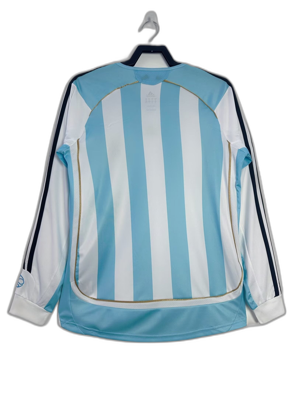 Camiseta local de Argentina 06/07 I - Versión retro de manga larga
