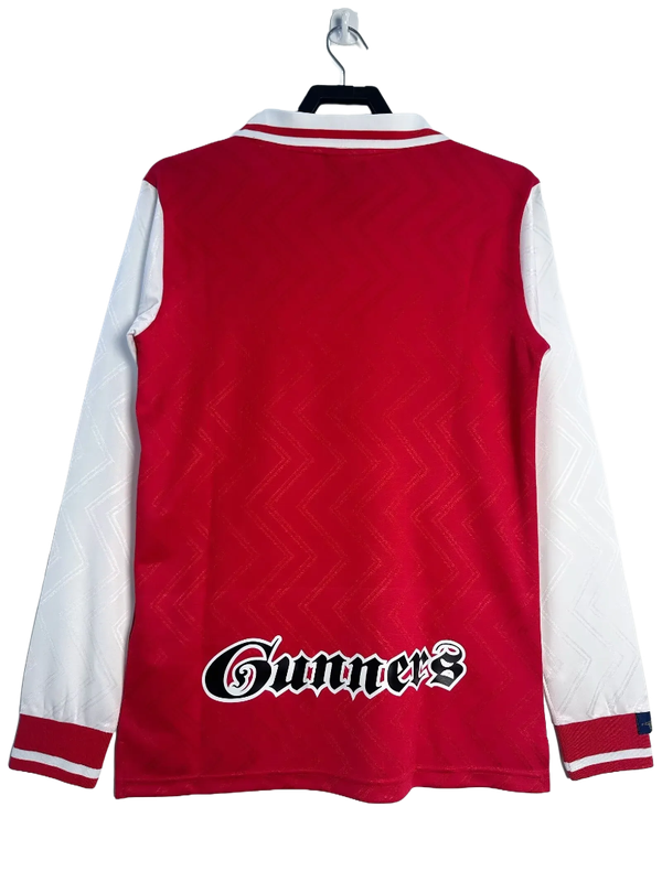 Camiseta de local del Arsenal 96/97 I - Versión retro de manga larga