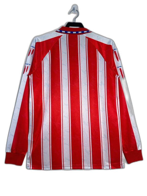 Camiseta de local del Atlético de Madrid 94/95 I - Manga larga, versión retro