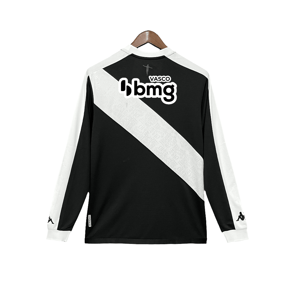 Camisa Vasco 24/25 I Home - Todos os Patrocinadores - Manga Longa