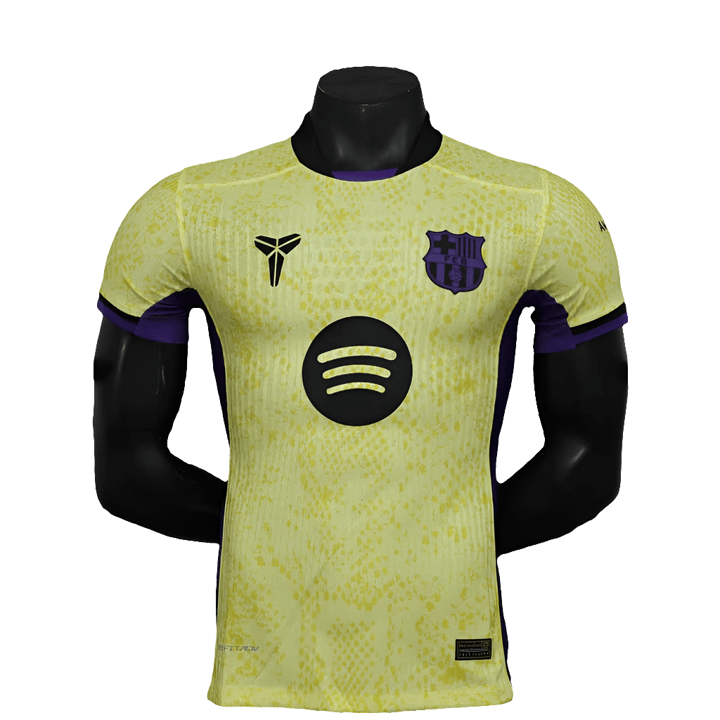 Camisa Barcelona Edição Especial 25/26 - Amarela - Versão Jogador