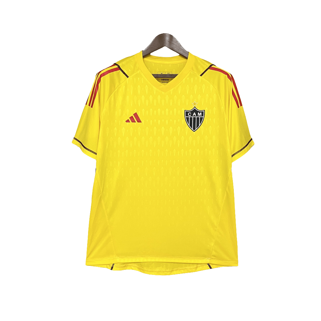 Camiseta de portero del Atlético Mineiro 24/25 - Amarilla - Versión para aficionados