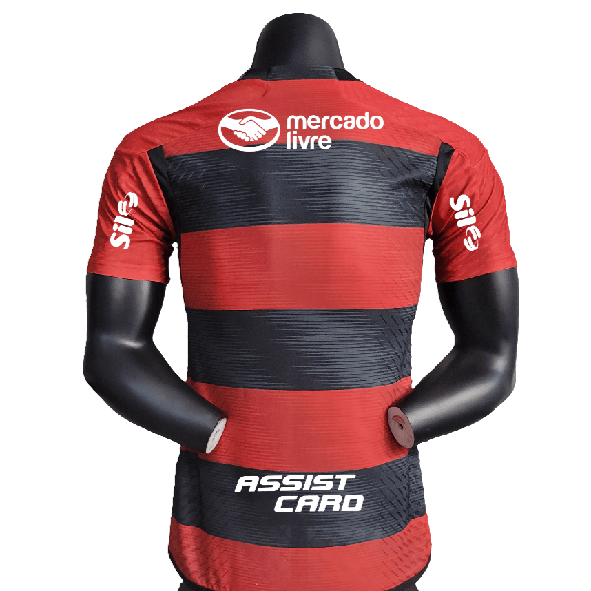 Camiseta local del Flamengo 23/24 I - Todos los patrocinadores - Versión para el jugador