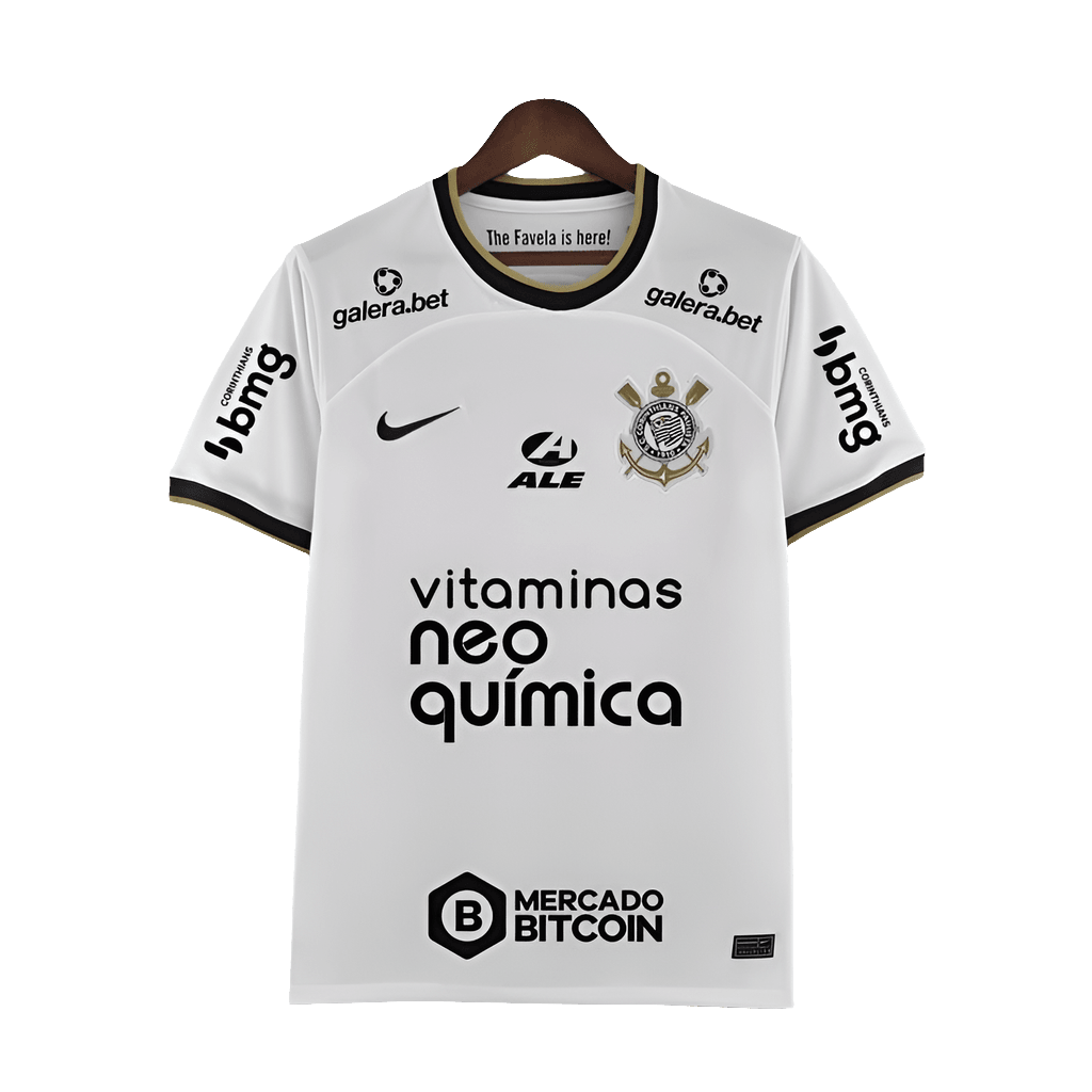 Camiseta local del Corinthians 22/23 I - Todos los patrocinadores - Versión para aficionados