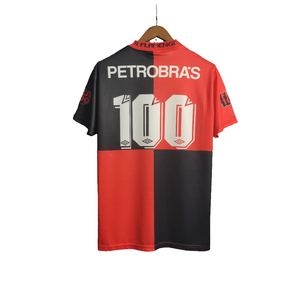Flamengo 1994 I Home Centenary Model Jersey - Retro Version