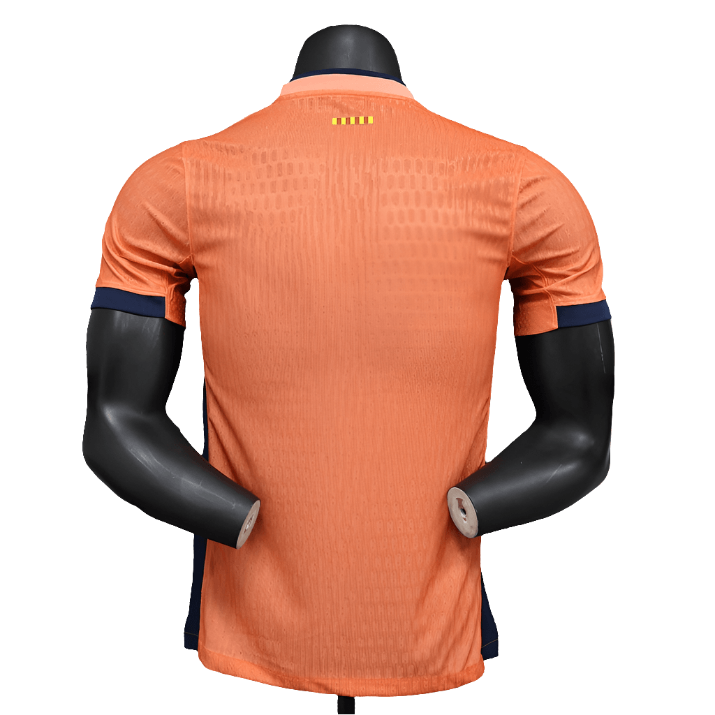 Camisa Barcelona 25/26 Edição Especial - Laranja - Versão Jogador