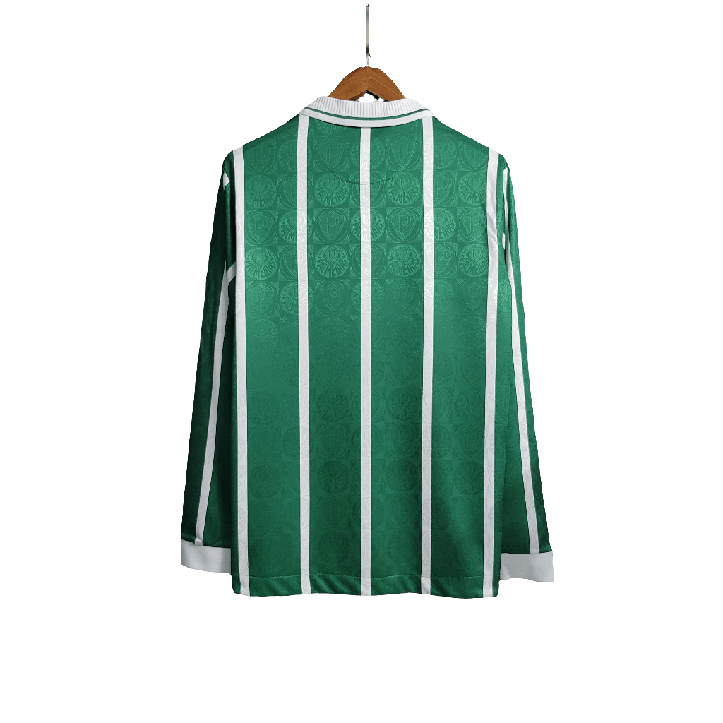 Camiseta de local del Palmeiras 1993 I - Versión retro de manga larga
