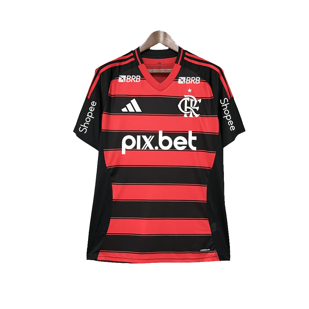 Camisa Flamengo 25/26 I - Todos os Patrocinadores - Versão Torcedor