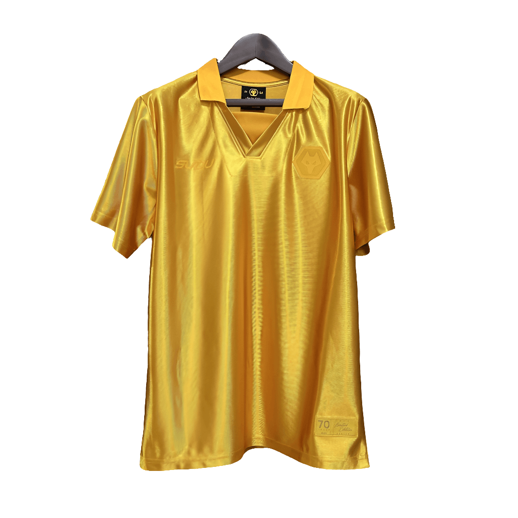 Camisa Wolverhampton 25/26 Edição 70º Aniversário - Versão Torcedor
