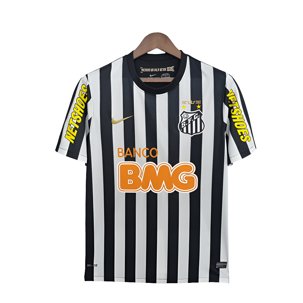 Camiseta de visitante del Santos 2013 II - Versión retro