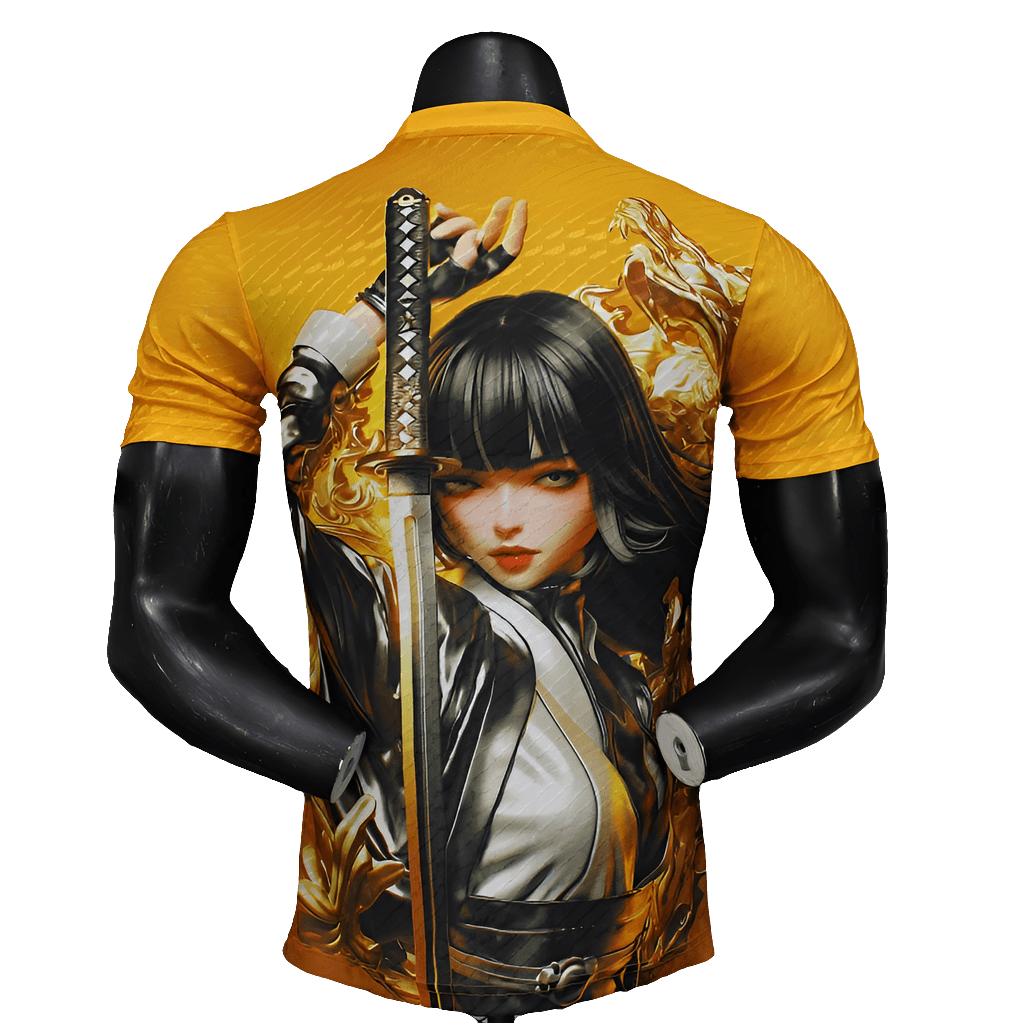 Camisa especial de anime Japan 25/26 - Laranja - Versão para jogadores