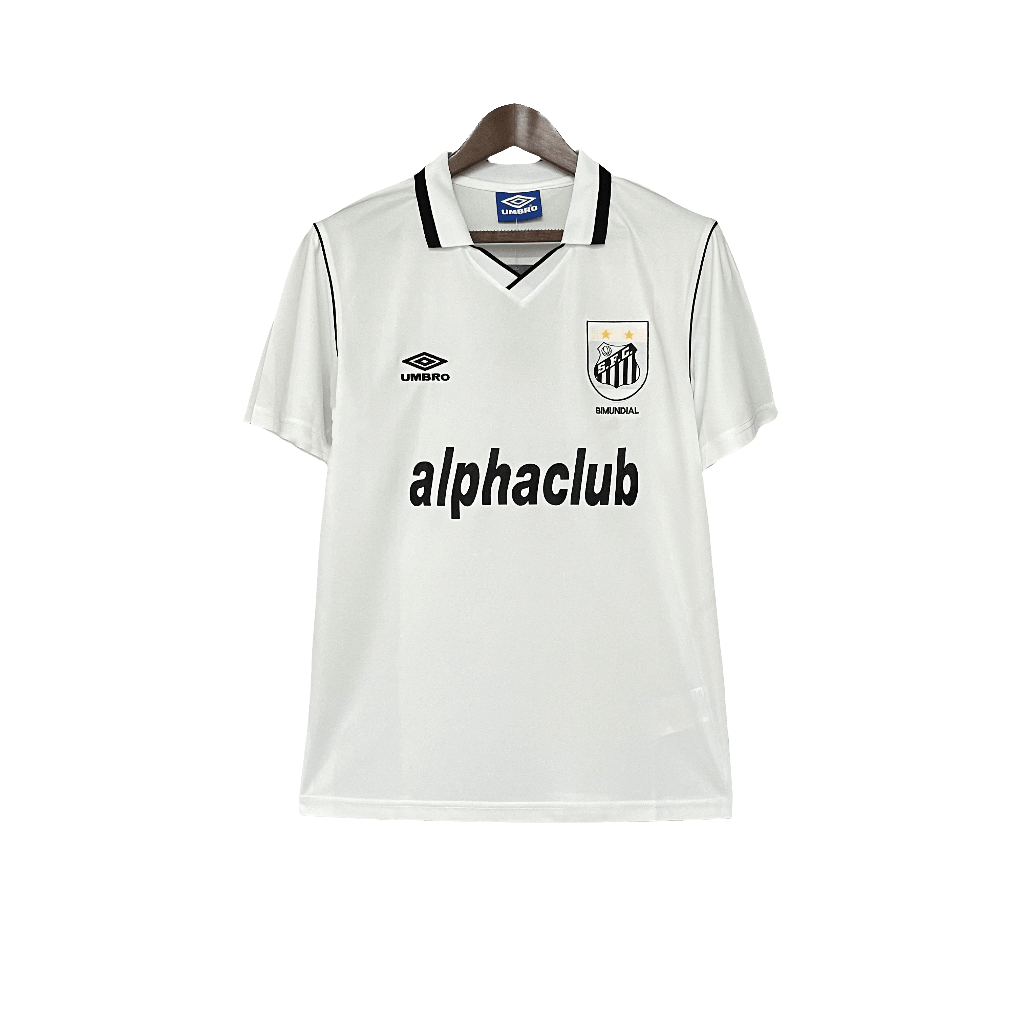 Camiseta local del Santos 2001 I - Versión retro
