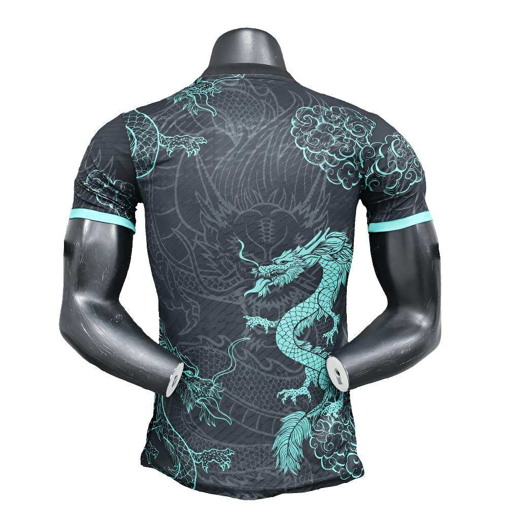 Camisa Real Madrid Edição Especial 25/26 - Preta e Azul Claro - Versão Jogador