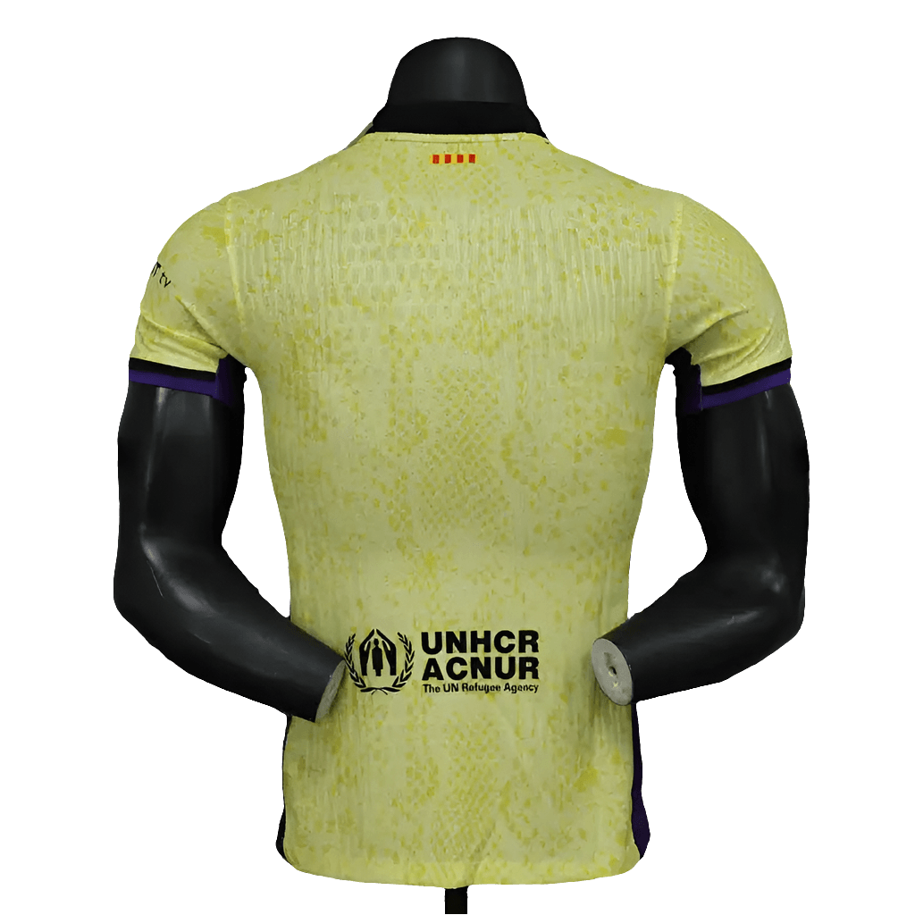Camisa Barcelona Edição Especial 25/26 - Amarela - Versão Jogador