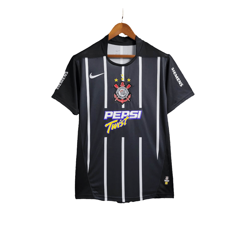 Camiseta de visitante del Corinthians 2004 II (versión retro)