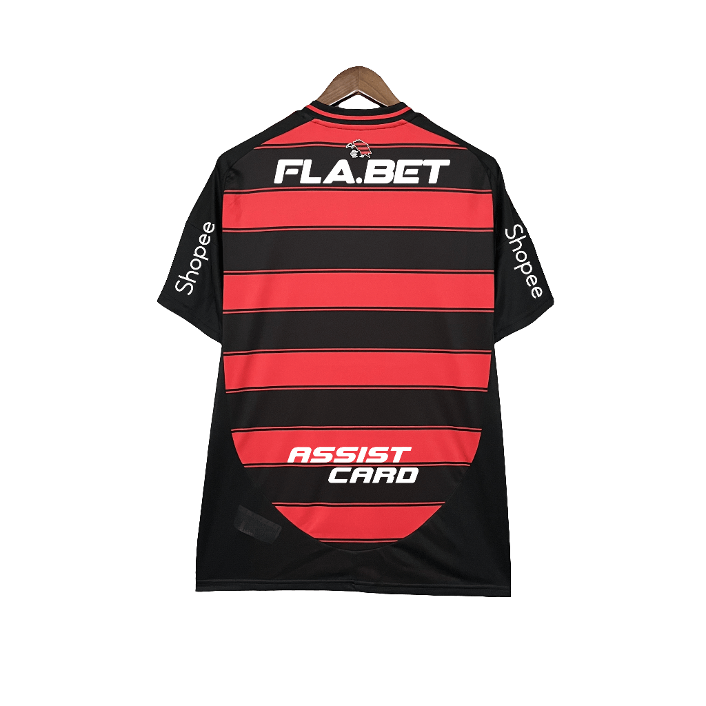 Camisa Flamengo 25/26 I - Todos os Patrocinadores - Versão Torcedor