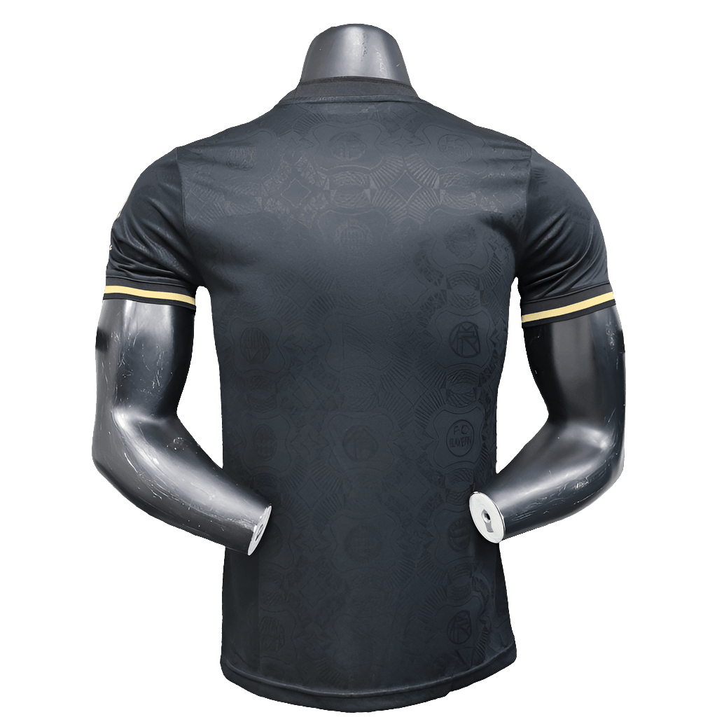 Camisa Bayern de Munique 25/26 Edição 125º Aniversário - Preta - Versão Jogador
