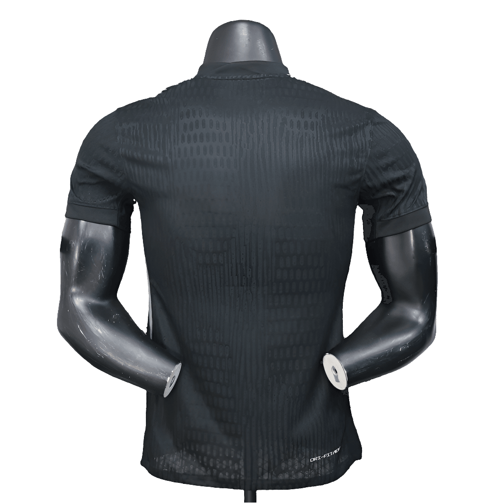 Camisa de goleiro do Paris Saint-Germain (PSG) 25/26 - Preta - Versão Jogador