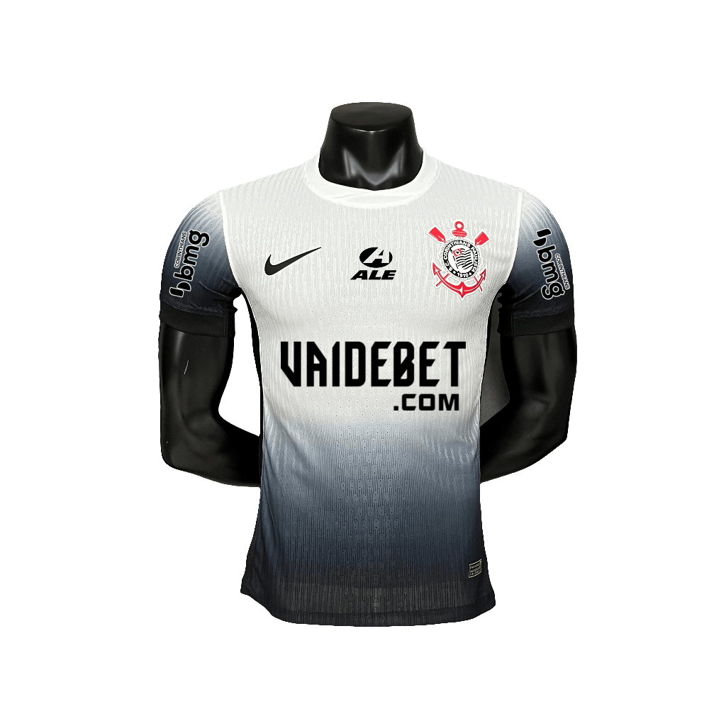 Camisa Corinthians 24/25 I Home - Todos os Patrocinadores - Versão Jogador