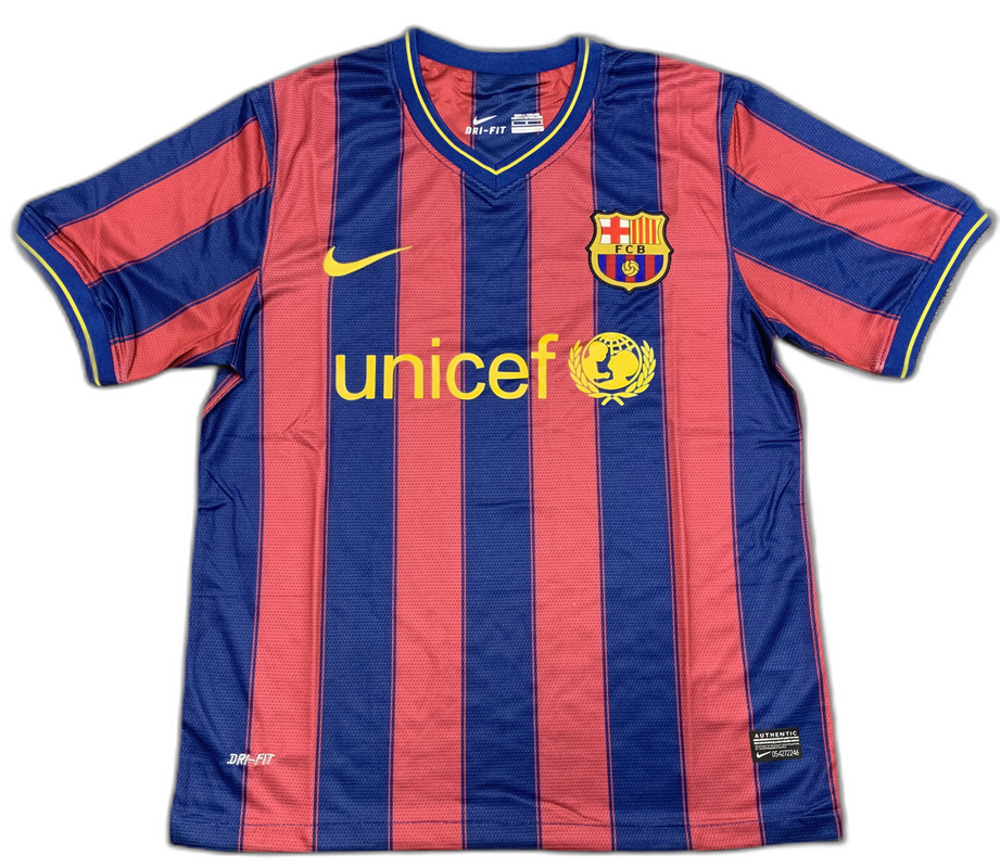 Camisa Barcelona 09/10 I - Versão Retrô