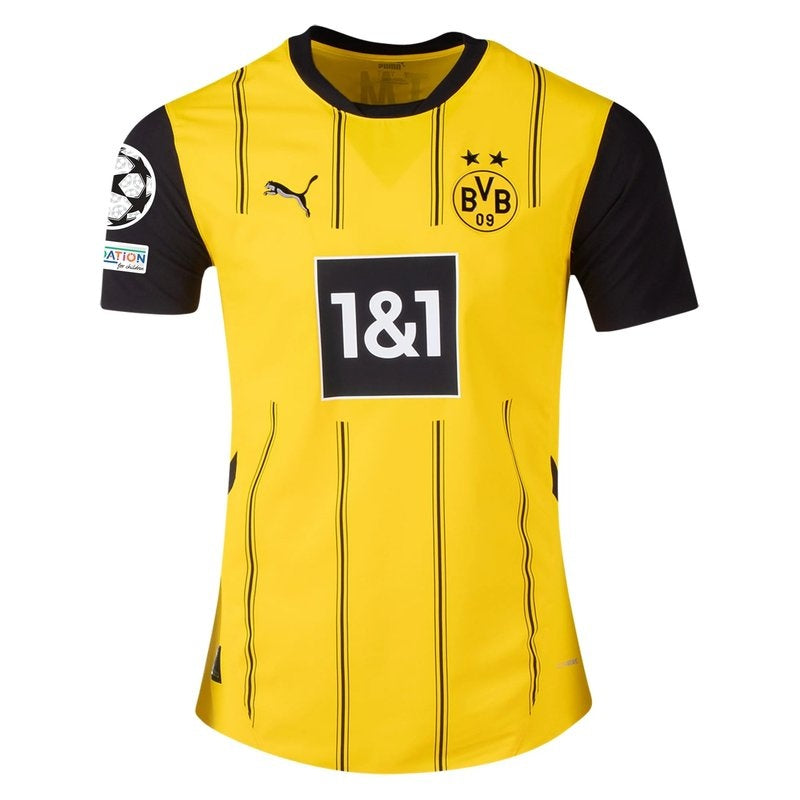 Camisa Home UCL do Borussia Dortmund 24/25 I - Versão Jogador