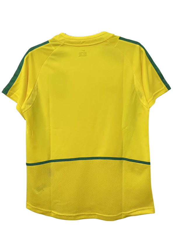 Camiseta de local de Brasil 2002 I - Versión retro