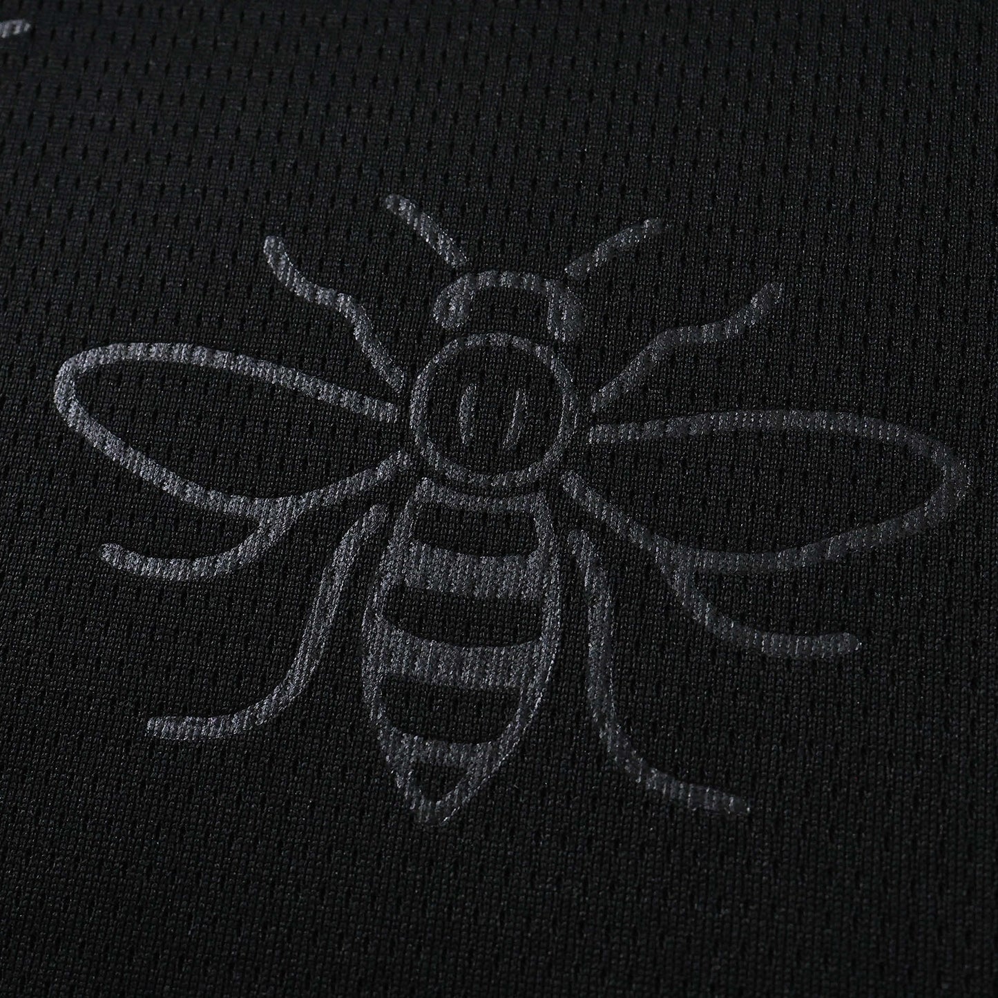 Manchester City 26/27 Away Jersey - bee pattern fabric detail