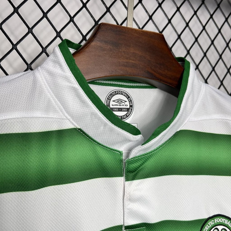 Camisa Home Celtic FC 03/04 I - Versão Retro