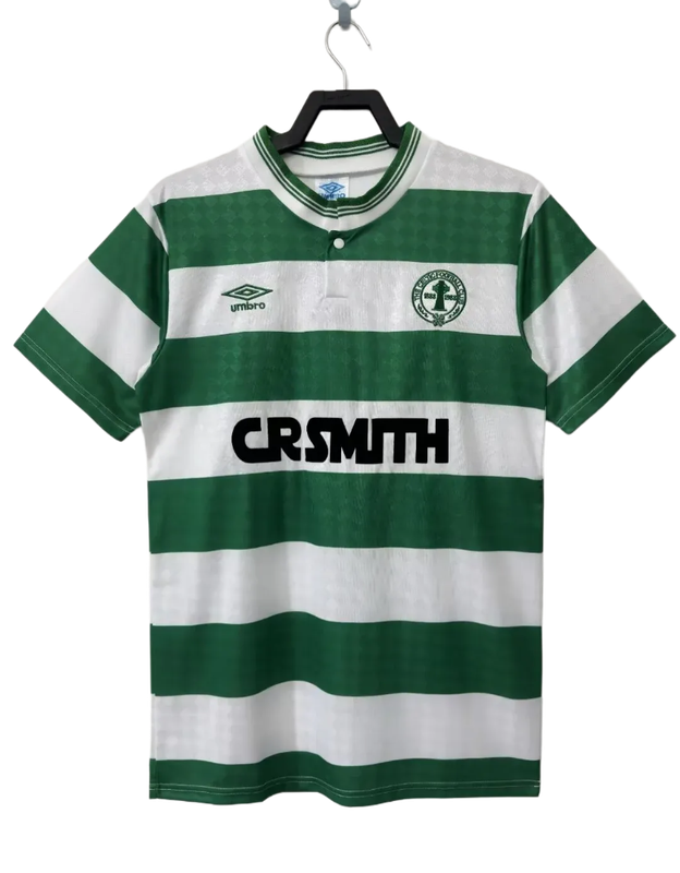 Camisa Home do Celtic FC 87/88 I - Versão Retrô