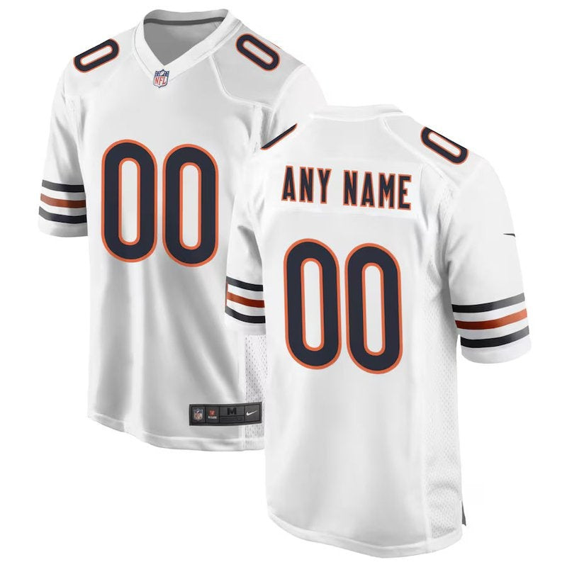 Chicago Bears - Camisa personalizada para jogo da NFL - Branca