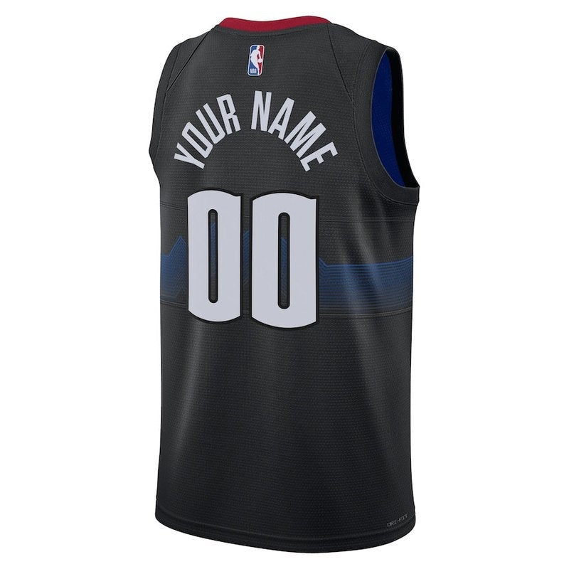 Camisa NBA Denver Nuggets Unissex 23/24 - Preta - Edição City