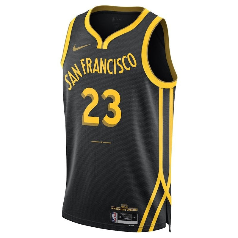Camisa Draymond Green Golden State Warriors Unissex 23/24 NBA - Preta - Edição City