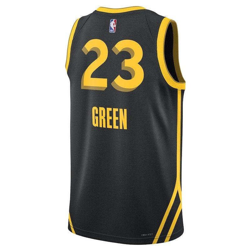 Camisa Draymond Green Golden State Warriors Unissex 23/24 NBA - Preta - Edição City