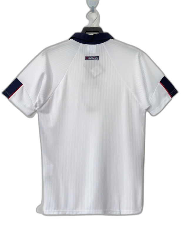 England 1998 I Home Jersey - Retro Version