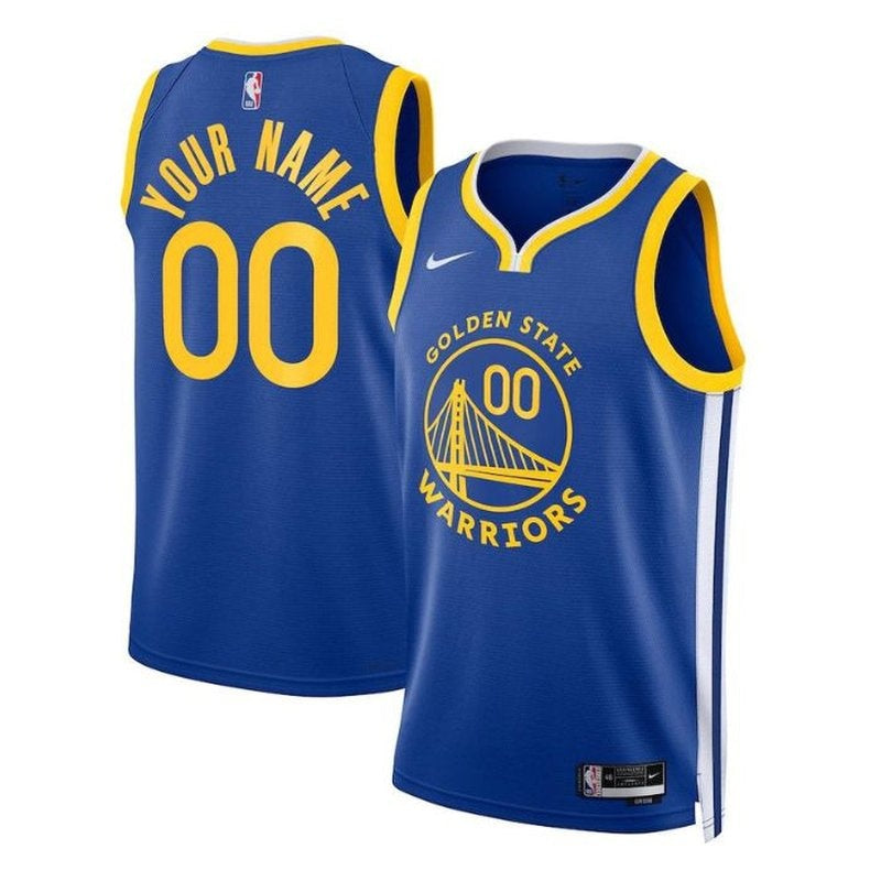 Camisa NBA Golden State Warriors Unissex 2023 Azul - Edição Ícone
