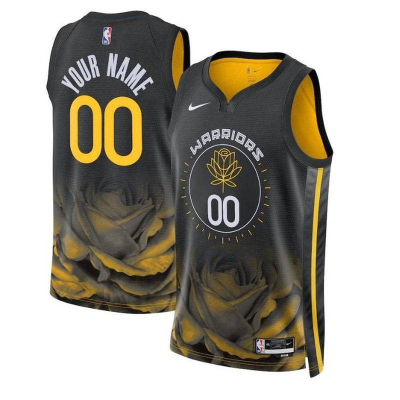 Camiseta unisex de la NBA Golden State Warriors 2023 - Edición City - Negra