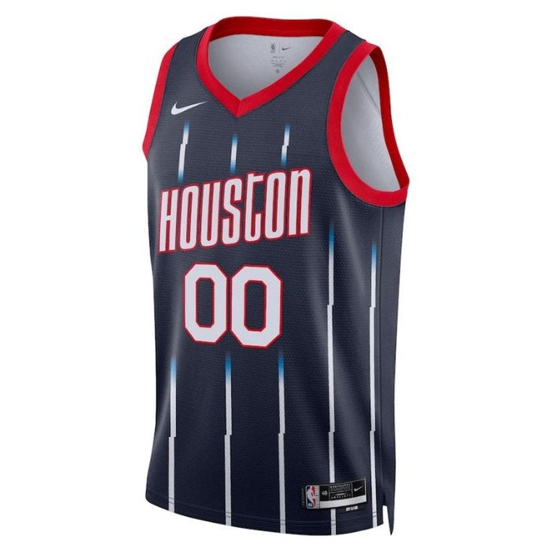 Camiseta unisex de la NBA de los Houston Rockets 2023 - Edición City - Azul marino