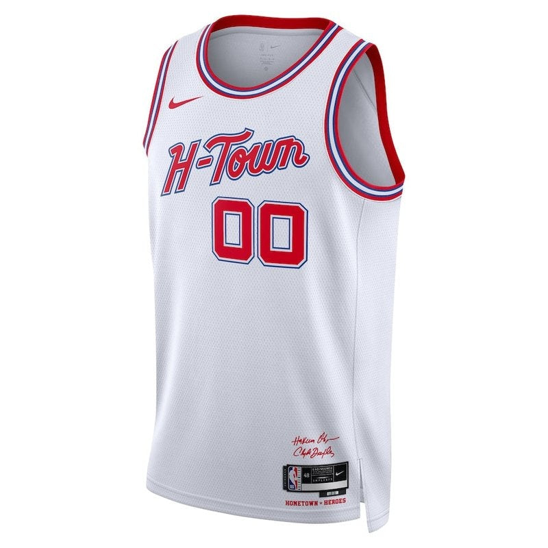 Camiseta NBA unisex Houston Rockets 23/24 - Blanca - Edición Ciudad