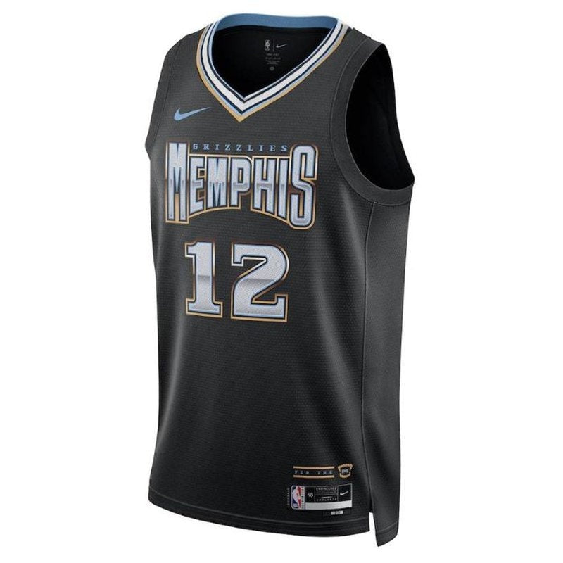 Camiseta unisex de la NBA de Ja Morant de los Memphis Grizzlies 2023 - Edición City - Negra