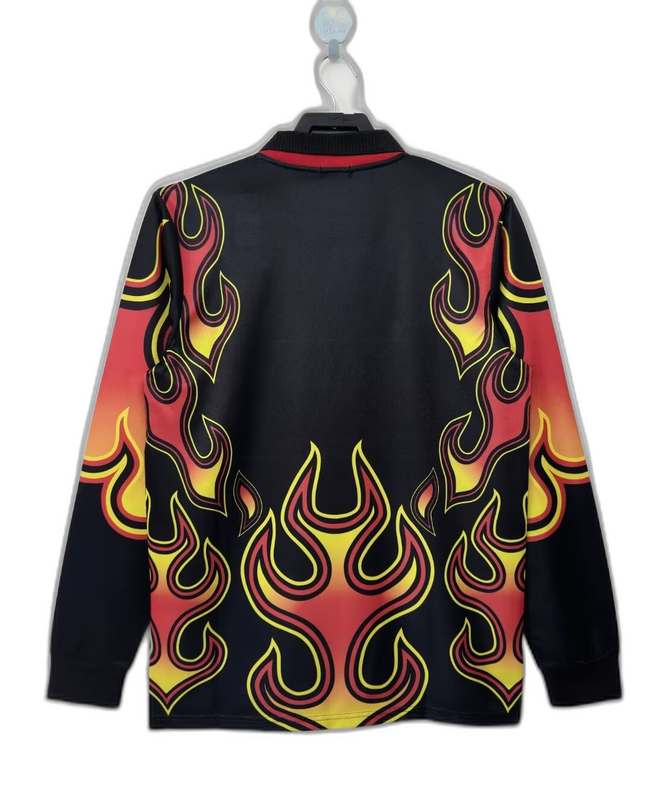 Camisa de goleiro do Japão 1998 - Versão retrô de manga comprida