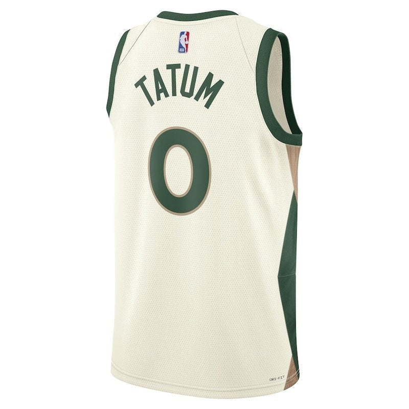 Camisa NBA Boston Celtics Unissex 23/24 Jayson Tatum - Branca - Edição City