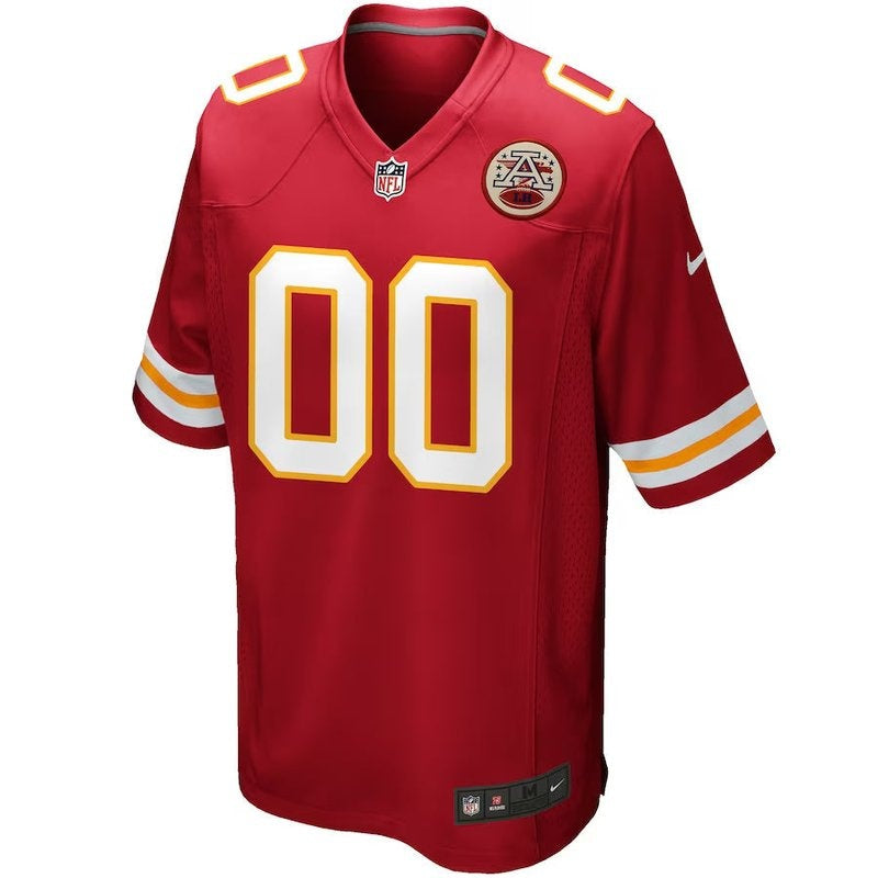 Kansas City Chiefs - Camisa personalizada para jogo da NFL - Vermelha