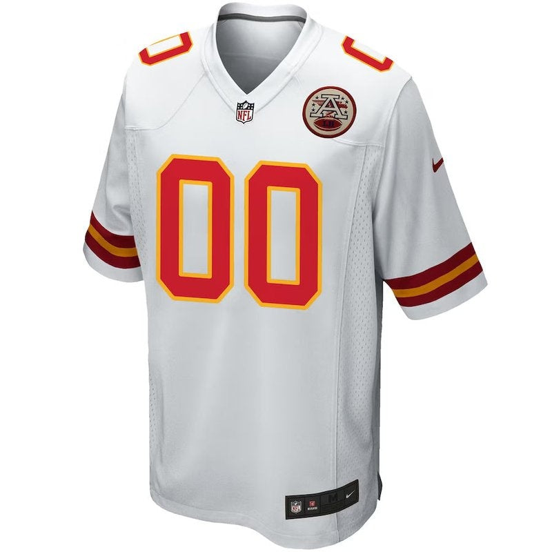 Kansas City Chiefs - Camisa personalizada para jogo da NFL - Branca